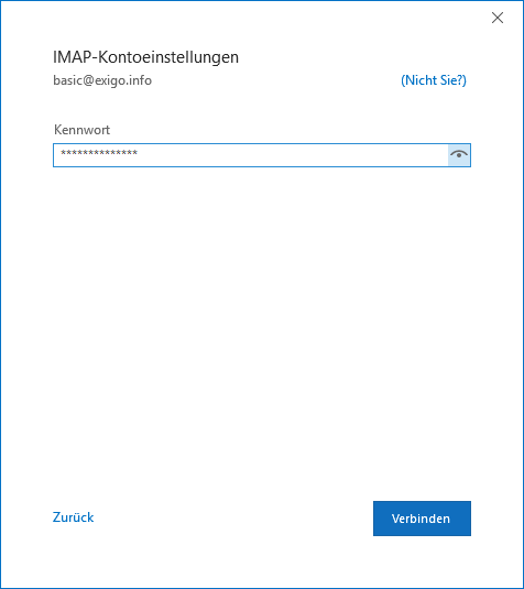 Automatische Einrichtung IMAP in Office 365 - 5