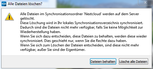 Einrichtung Nextcloud Desktop Client - 07