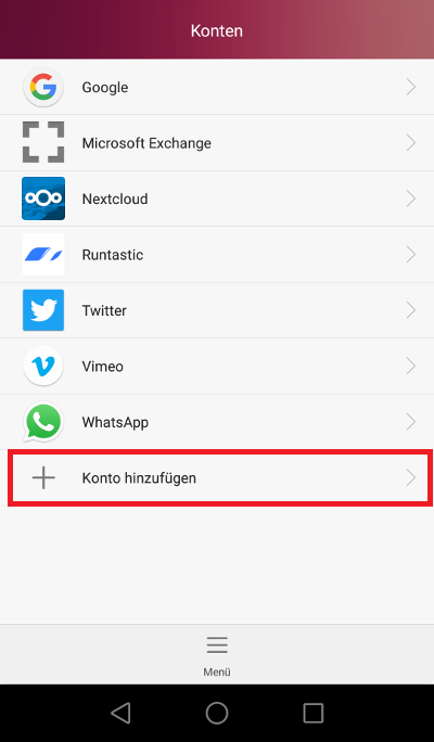 IMAP E-Mailkonto auf Android einrichten 2